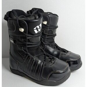 Morrow Snowboard Boots Men's‎ US 8 Black Lace-Up Winter Snow Gear All Mountain